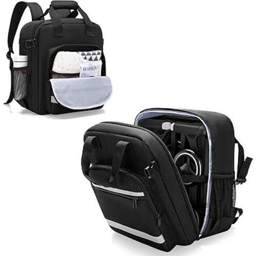 Lightweight Small Stroller Bag Compatible with GB Pockit Stroller, Travel Stroller Backpack with Pockets, Stroller Accessories Carry Case for Flight Essentials, Bag Only