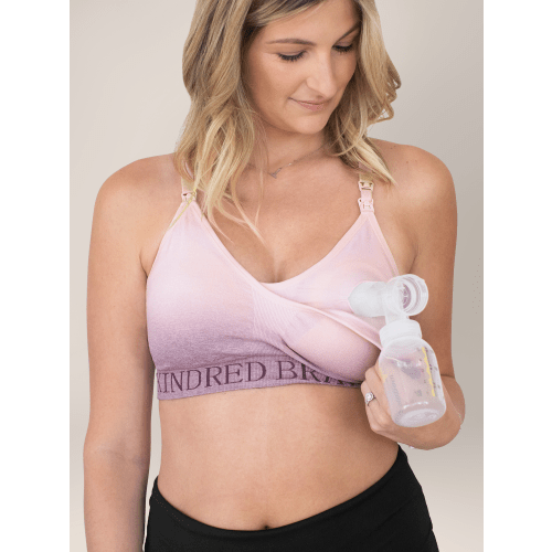 Sublime® Hands-Free Pumping & Nursing Sports Bra | French Blue - Kindred Bravely