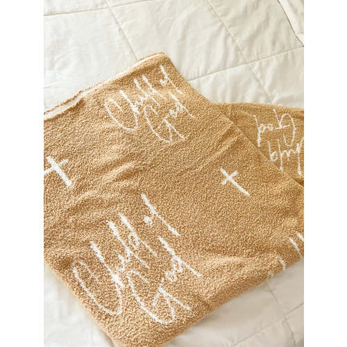 Child Of God Plush Blanket – AmorClothingCo.