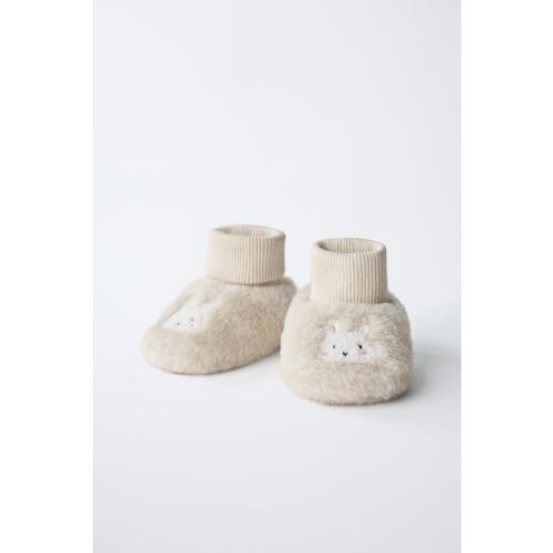 ANIMAL SLIPPERS - Off White | ZARA United States