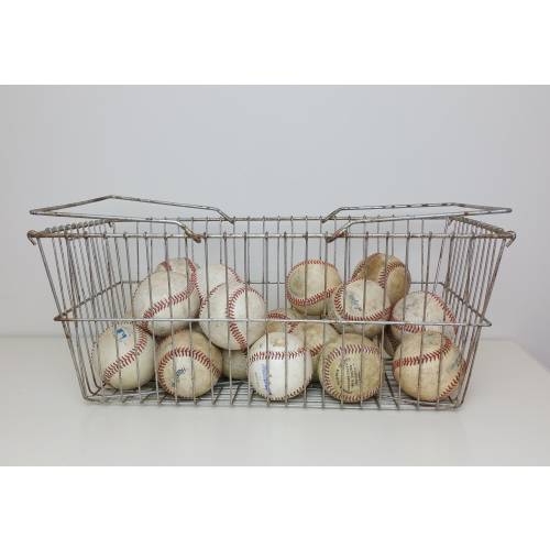 Aged Game Used Baseball Lot of 3 Baseballs Sports Balls Collection for Room Decor with Natural Patina