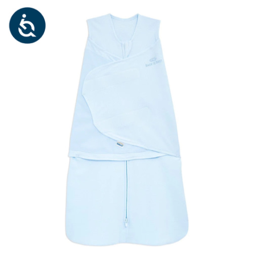 Baby Blue Cotton Swaddle S | HALO