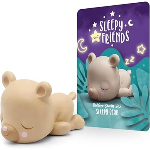 Tonies Sleepy Friends: Bedtime Stories Audio Toy Figurine featuring Sleepy Bear