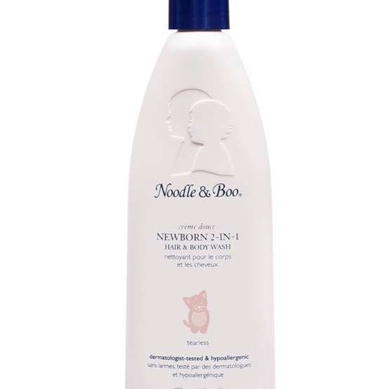 Noodle & Boo Newborn 2-in-1 Baby Shampoo and Body Wash, Tear-Free, Hypoallergenic, Baby Bath Essentials, Moisturizing, pH-Balanced, Vitamin-Enriched, Pediatrician-Tested