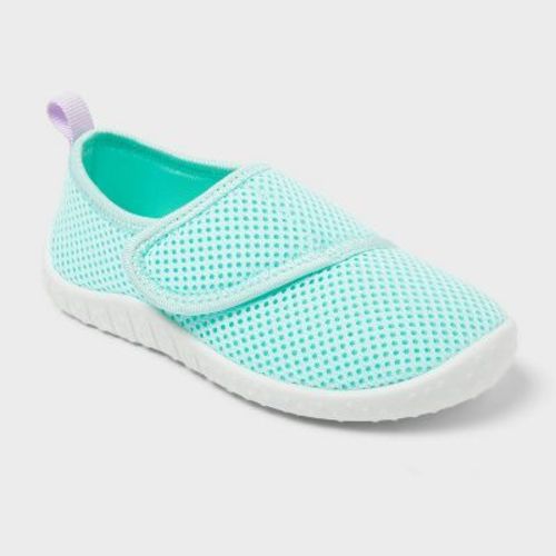 Toddler Hartley Water Shoes - Sun Squad™ Green 9-10: Hook & Loop, Breathable Upper, Textured Outsole