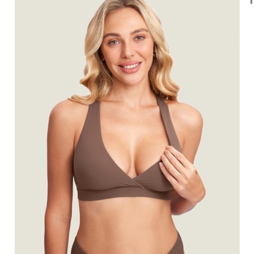 Inbarely® Crossover Racerback Nursing Bra