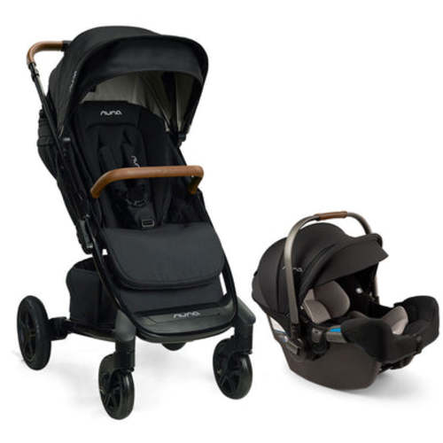 TAVO Next Stroller + PIPA Series Travel System - Caviar / PIPA rx / Caviar