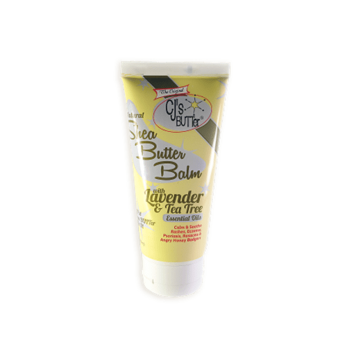 CJ's BUTTer Shea Butter Balm 6 oz. Tube: Lavender and Tea Tree