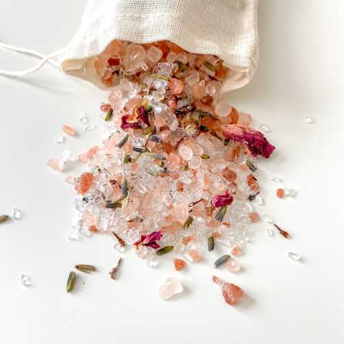 Pregnancy & Postpartum Bath Soak | Mineral-Rich Herbal Bath Salts for Relaxation and Recovery | Mother's Blessing Gift | Gift for New Mom