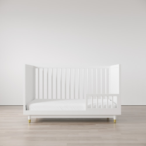 Little Seeds Aviary Toddler Rail with Spindles - White