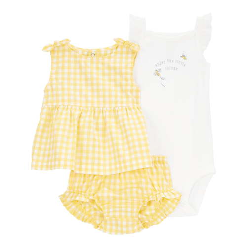 Carter's Child of Mine Baby Girl Outfit Set, 3-Piece, Sizes 0/3-24 Months