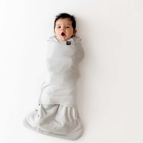 Sleep Bag Swaddler in Storm | Bamboo Sleep Bag | Kyte Baby