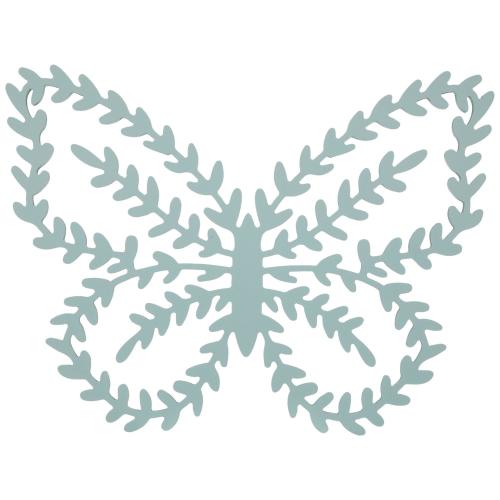 Leafy Butterfly Wood Wall Decor