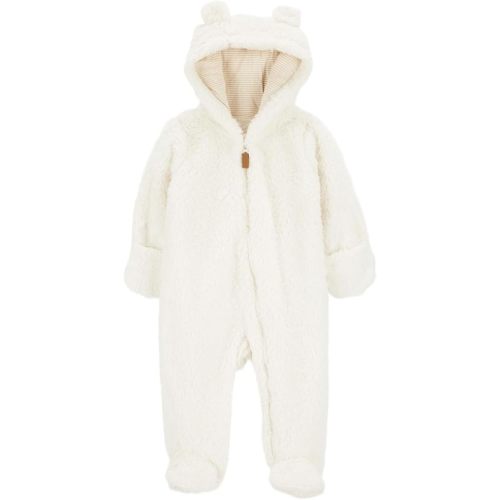 Carter's 0-9 Months Hooded Sherpa Bunting Pram