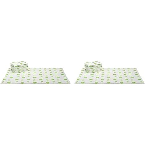Munchkin® Arm & Hammer Disposable Changing Pad, 10 Count, White/Green (Pack of 2)