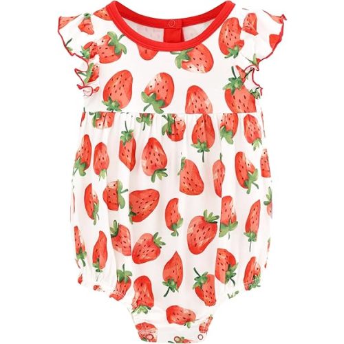 Baby Girl Bodysuit Sleeveless Bodysuits Cute Outfits Viscose from Bamboo One Piece Summer Playwear