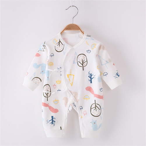 Gubotare Baby Boy Cotton Nightgowns Neutral Baby Knotted Sleeper Baby Coming Home Outfit,Red 3-6 Months