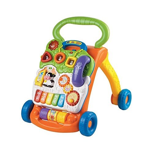 VTech Sit-to-Stand Learning Walker, Orange