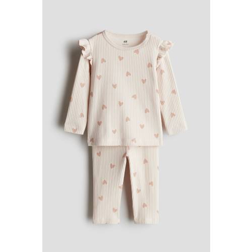 RIBBED COTTON SET