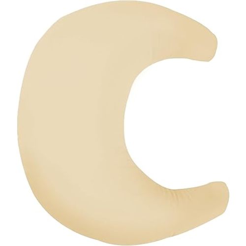 snuggle me Organic Nursing Pillow (New 2025 Design) | Bottle & Breastfeeding Pillow with Organic Cotton Cover & Fiberfill, Machine Washable Feeding Pillow, Newborn Essentials Must Haves (Petal) - v2