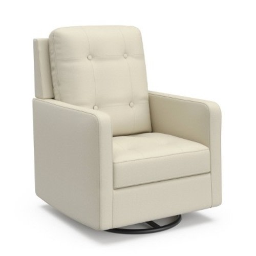 Storkcraft Beckett Swivel Glider, Color: Pearl