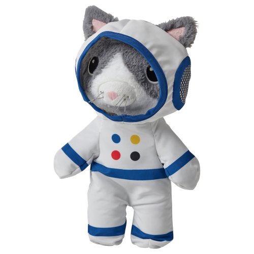 AFTONSPARV Soft toy with astronaut suit - cat 11 "