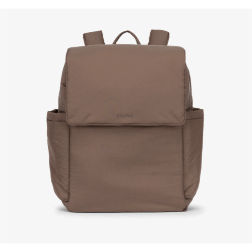 Diaper Backpack with Laptop Sleeve - HAZELNUT