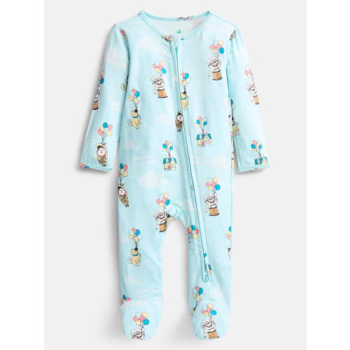 Disney Pixar Up Baby Boys Sleep & Play Footed Pajamas, One Piece, Sizes NB-6/9M