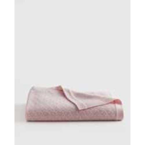 Washable Cashmere Pointelle Baby Blanket