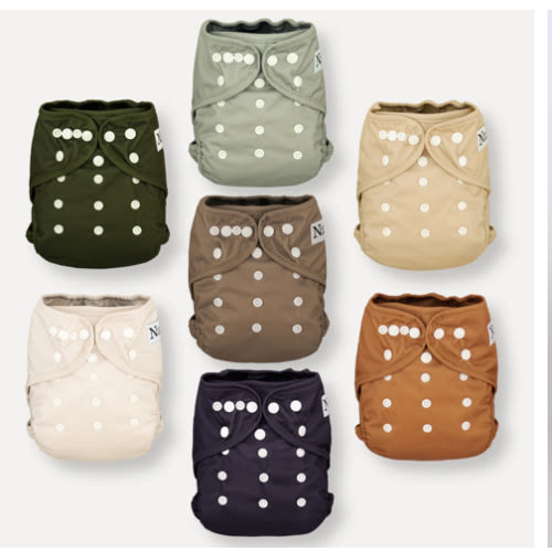 Nora’s Nursery Cloth Diapers - Down to Earth AWJ