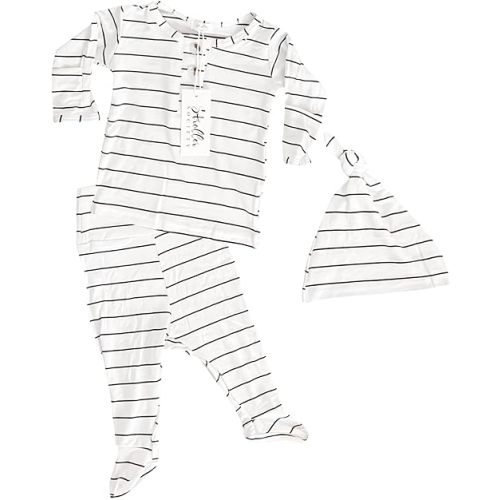 Coming Home Outfit and Hat Set for newborn boy and newborn girl, soft and stretchy gender neutral baby clothes, layette