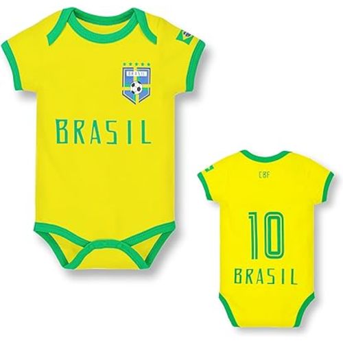 Soccer Baby Shirts for Boys & Girls Baby Soccer Onesie Jerseys & Infant Soccer Outfits & Toddler Soccer Clothes