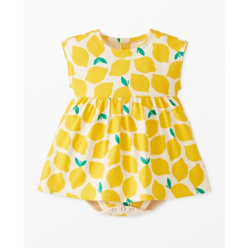Baby Print Skirted Bodysuit