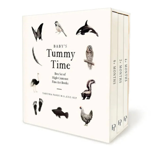 Baby's Tummy Time Book Box Set