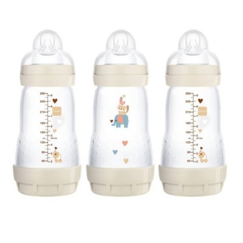 Mam Anti-colic Bottle - 9oz/3ct