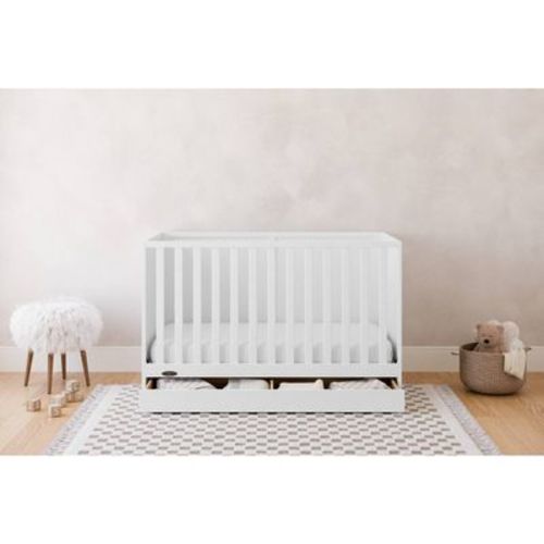 Graco Theo 3-in-1 Convertible Crib with Drawer