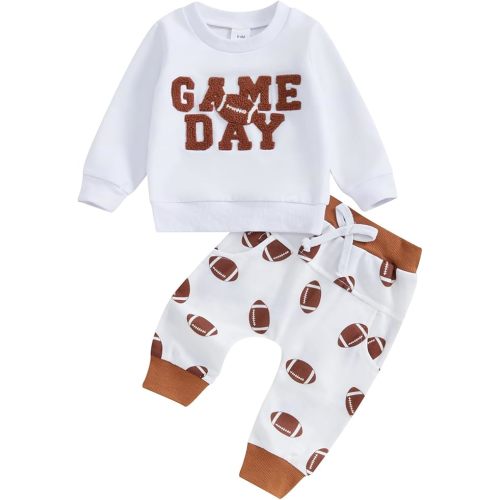 Adobabirl Toddler Baby Halloween Outfit Boy Girl Pumpkin Patch Crew Sweatshirt and Pants Set Halloween Fall Baby Clothes