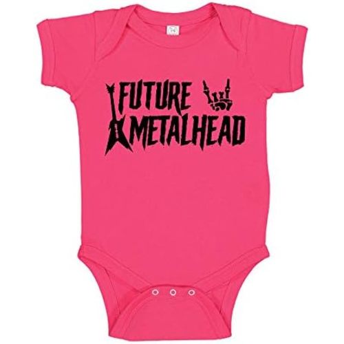 Future Metal Head Baby Bodysuit Infant One Piece or Toddler T-Shirt