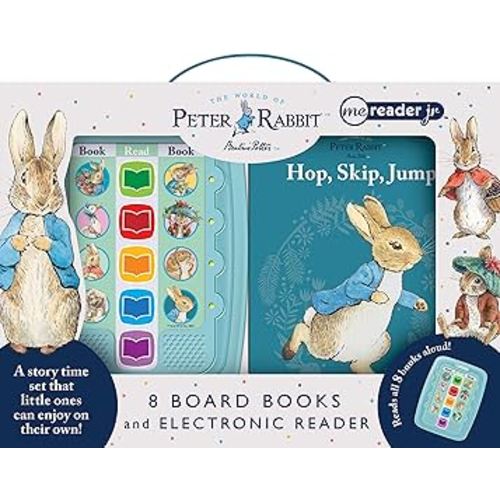 The World of Peter Rabbit - Beatrice Potter - Me Reader Jr. Electronic Reader and 8 Sound Book Library - PI Kid