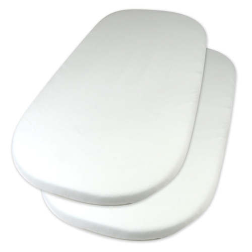 2-Pack Organic Cotton Bassinet Sheets | Honest Baby Clothing