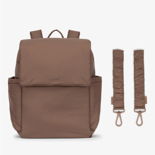 Diaper Backpack with Stroller Straps (HAZELNUT)