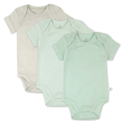 3-Pack Organic Cotton Short Sleeve Bodysuits | Honest Baby Clothing
