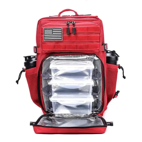 45L Meal Prep Management Backpack Red - LHI