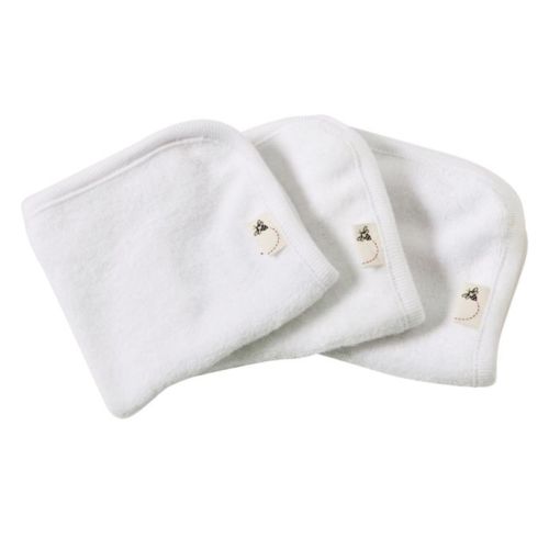 Burt's Bees Baby® 3-Pack Organic Cotton Washcloths in Cloud