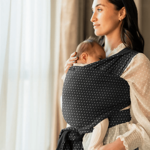Classic Wrap Baby Carrier | Midnight Speckle – Moby Wrap