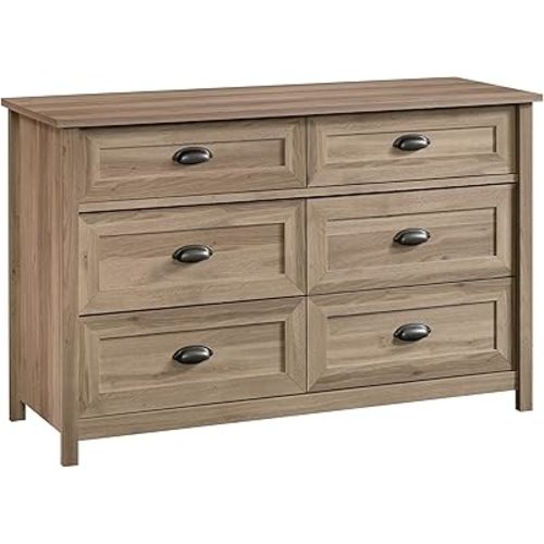 Sauder County Line Dresser, Salt Oak finish