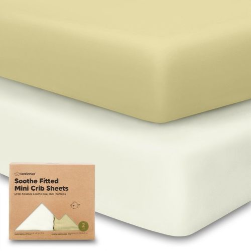 Keababies Mini Crib Sheets (2-Pack, Oregano)