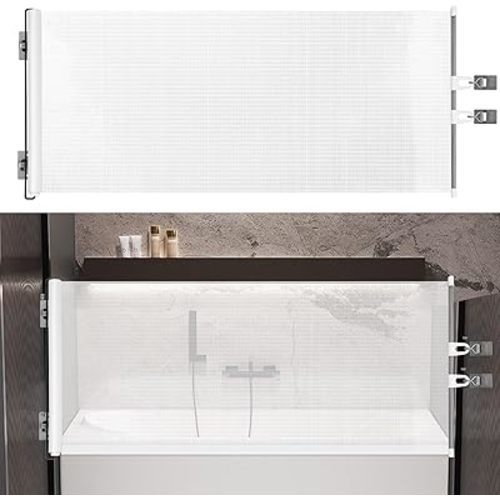 Me&Ne Freedom Retractable Kids Bathtub Splash Guard