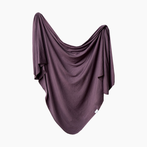 Copper Pearl Swaddle Blanket - Plum