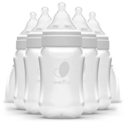 Evenflo 6pk Balance Wide-Neck Anti-Colic Baby Bottles - 9oz